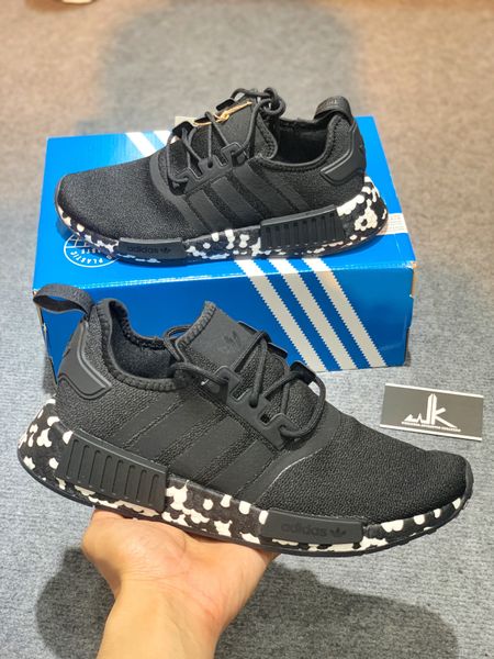  GZ4306 NMD R1 Black Speckled Camo Sole 