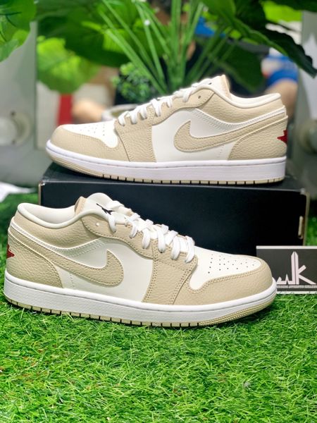  FB7168-121 Jordan 1 Low SE Heavy Tan Leather 