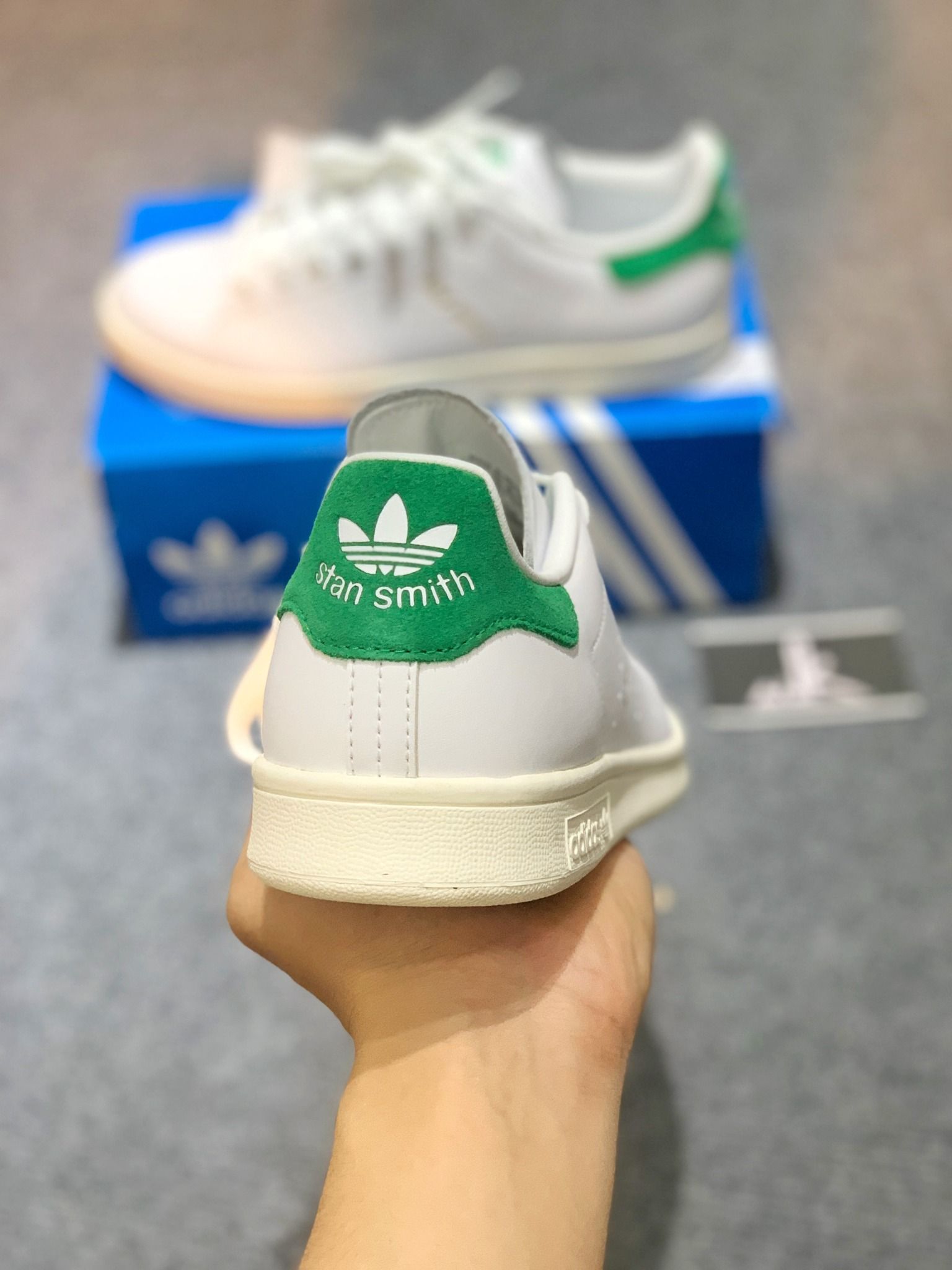  GW1390 Stan Smith Cloud White Green 