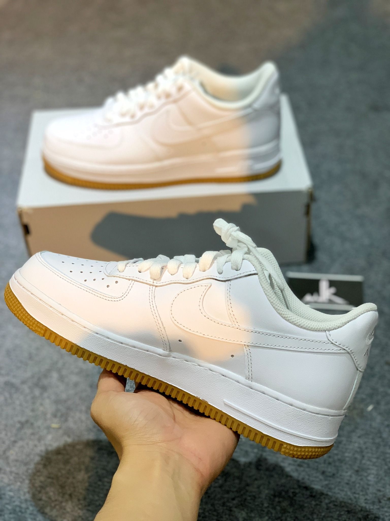  DJ2739-100 Nike Air Force 1 Low White Gum 