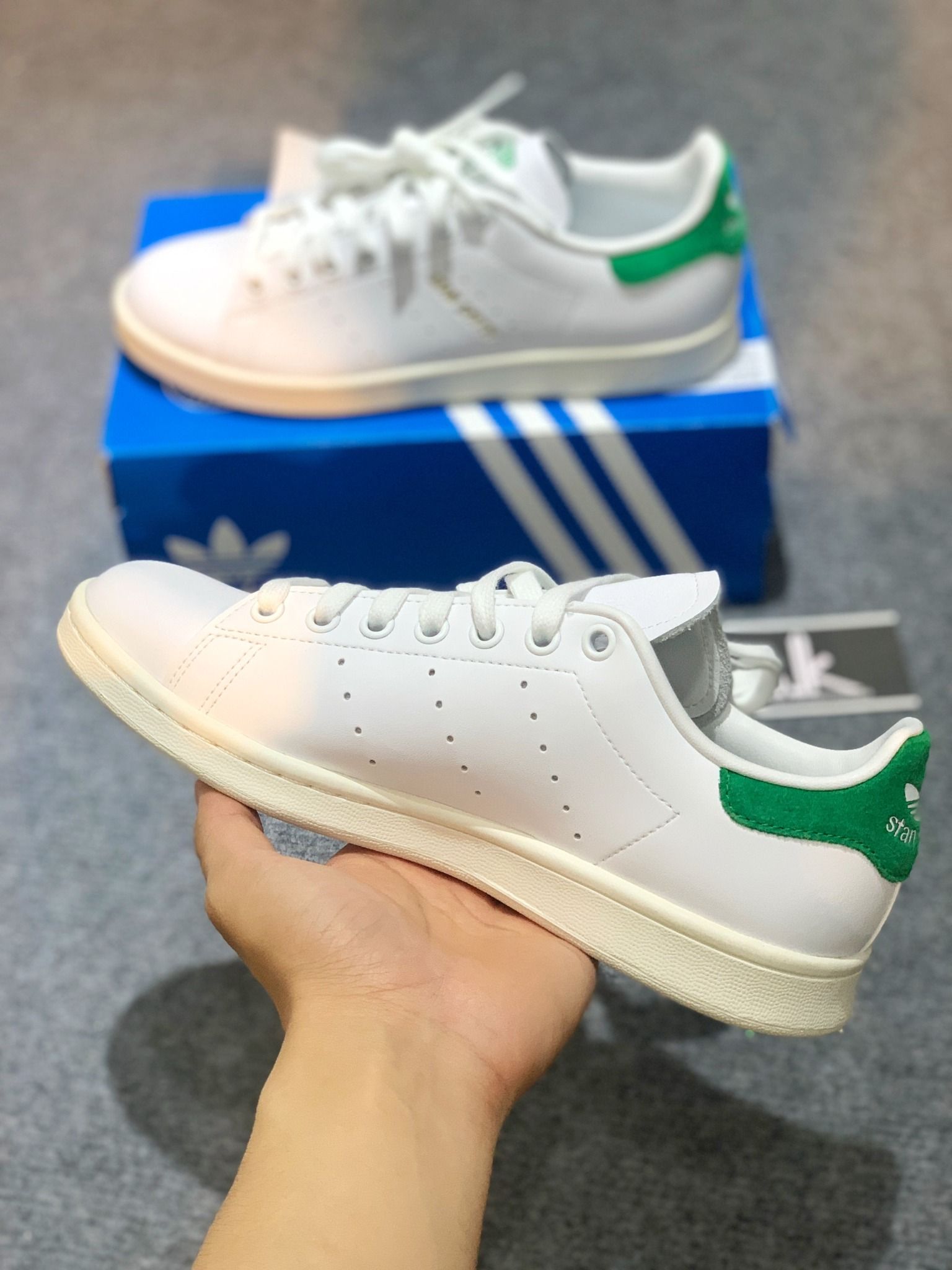  GW1390 Stan Smith Cloud White Green 