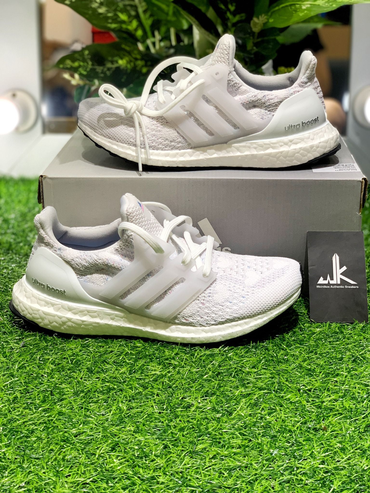  GX4106 Ultraboost 5.0 DNA White Dash Grey 