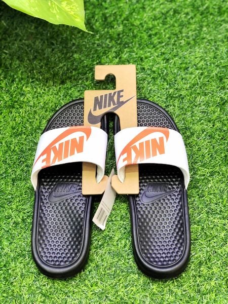  631261-029 Nike Benassi JDI Print Black / Bright Crimson 