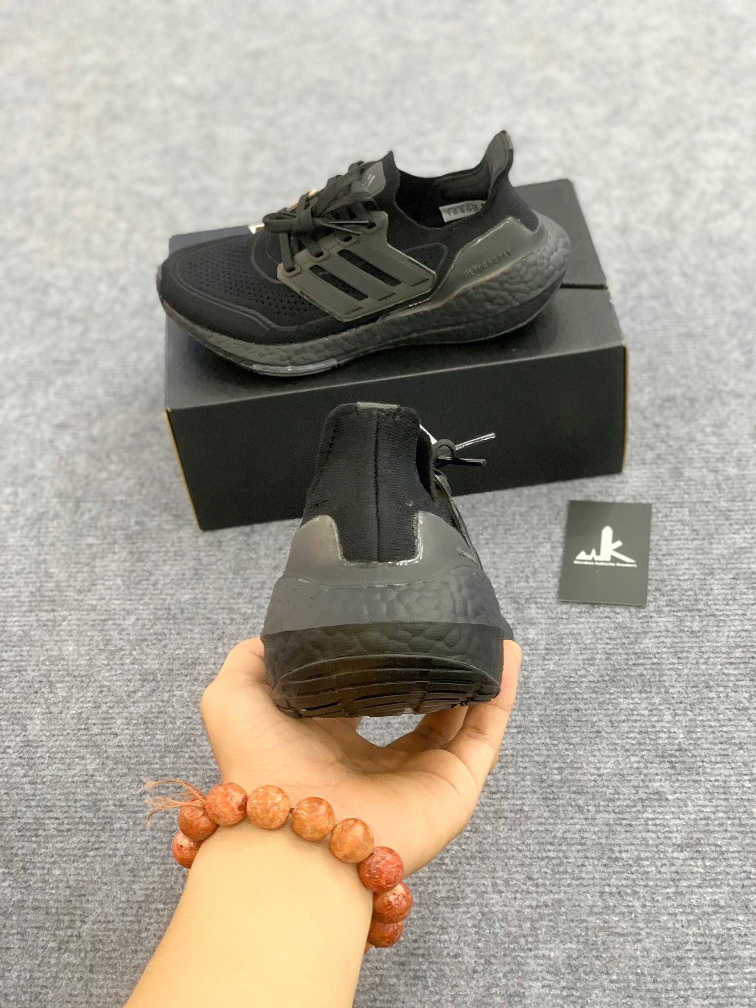  FY0306 Ultraboost 21 Triple Black 