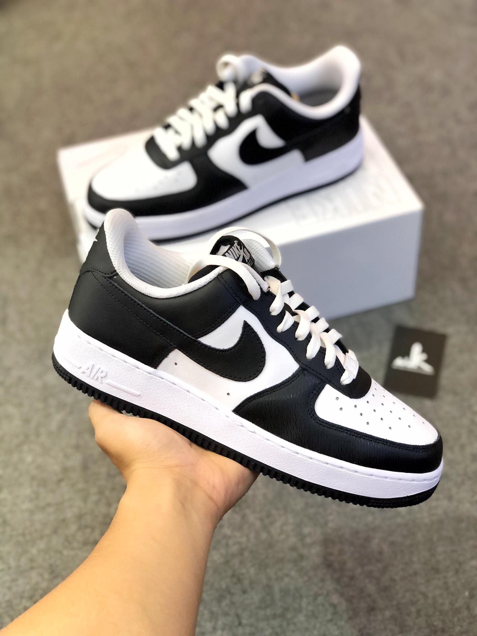 Nike Air Force 1 Black White – Weirdkos Sneakers Nike Air Force 1 Black White – Weirdkos Sneakers