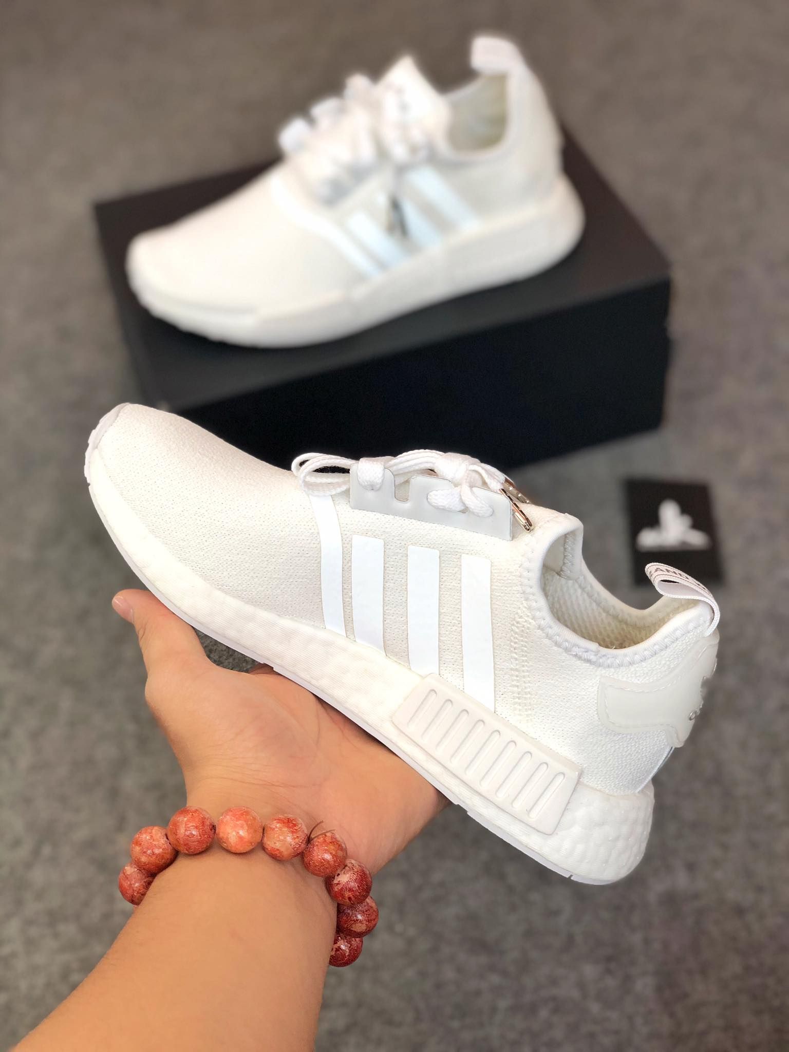  H01903 NMD R1 Triple White 