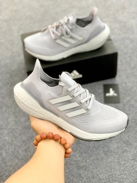  FY0432 Ultraboost 21 Halo Silver 