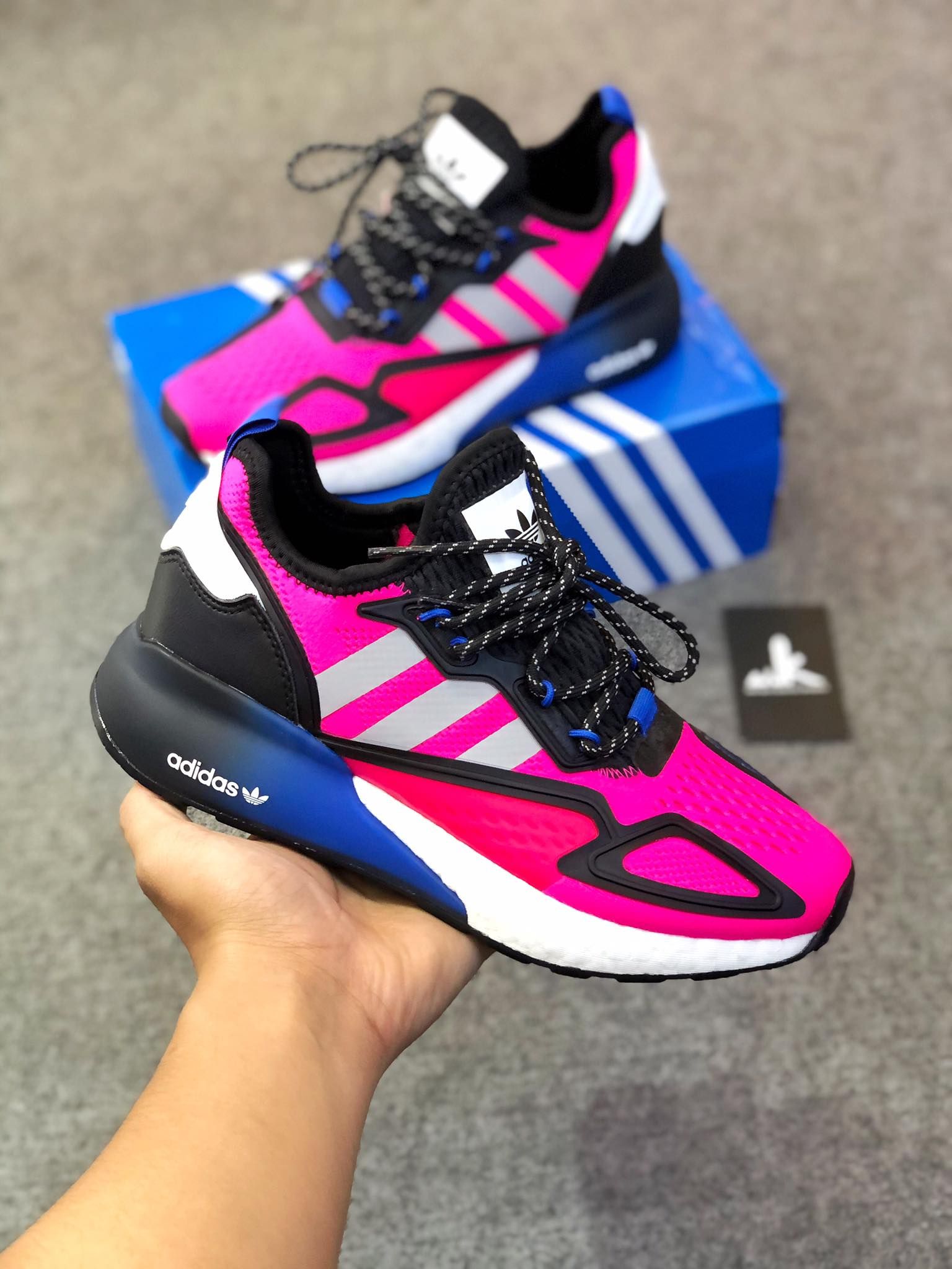  FY2011 - ZX 2K Boost Shock Pink Black 