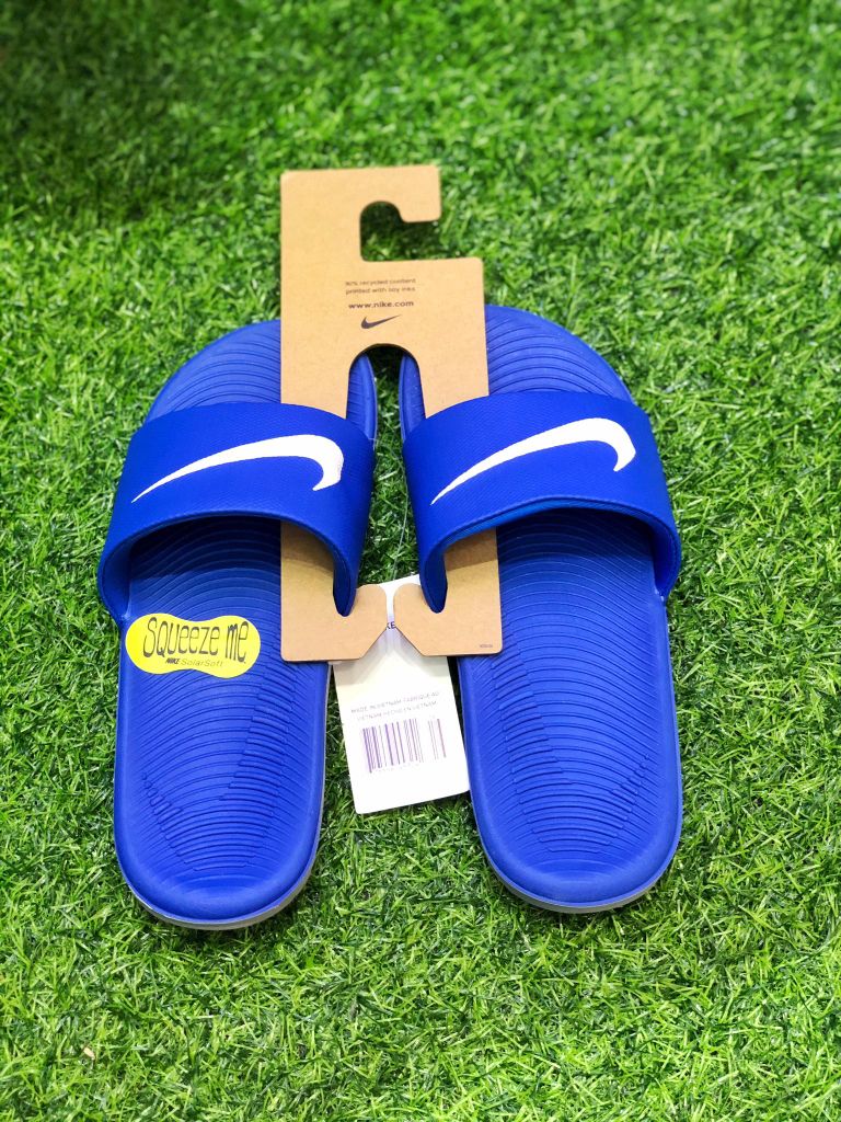  819352-400 Nike Kawa Slides Hyper Cobalt 