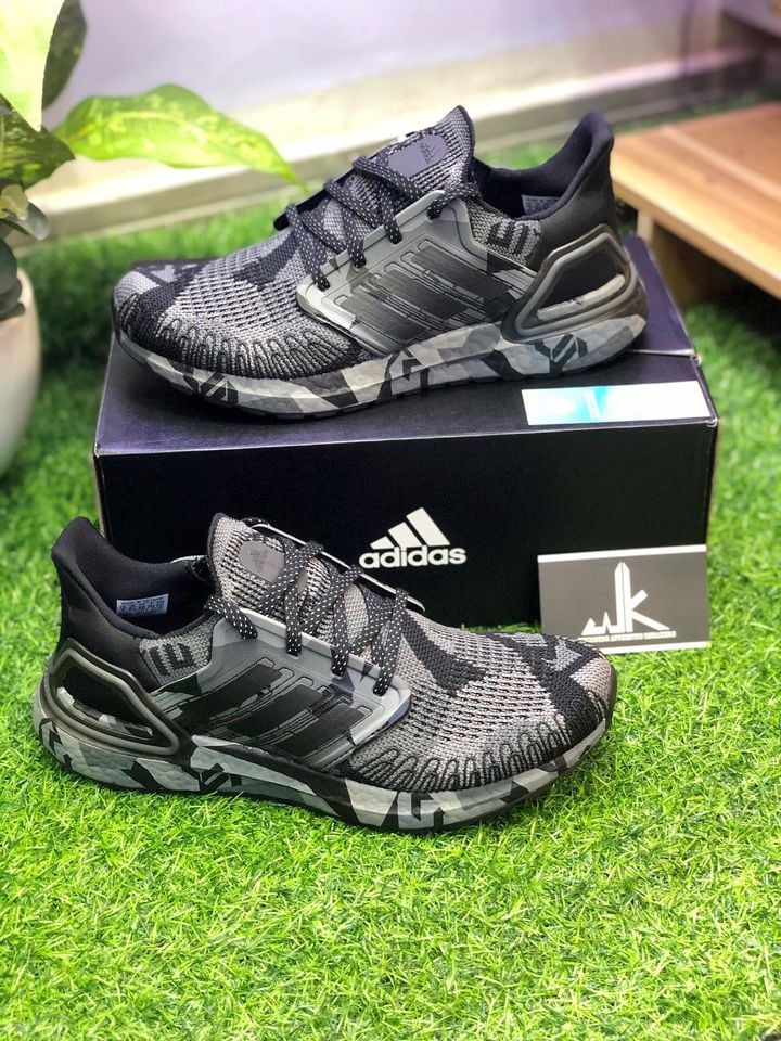 FV8329 Ultraboost 20 Geometric Pack Black Grey Weirdkos Sneakers
