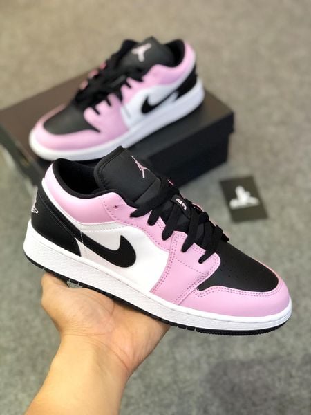  554723-601 Jordan 1 Low GS Light Arctic Pink 