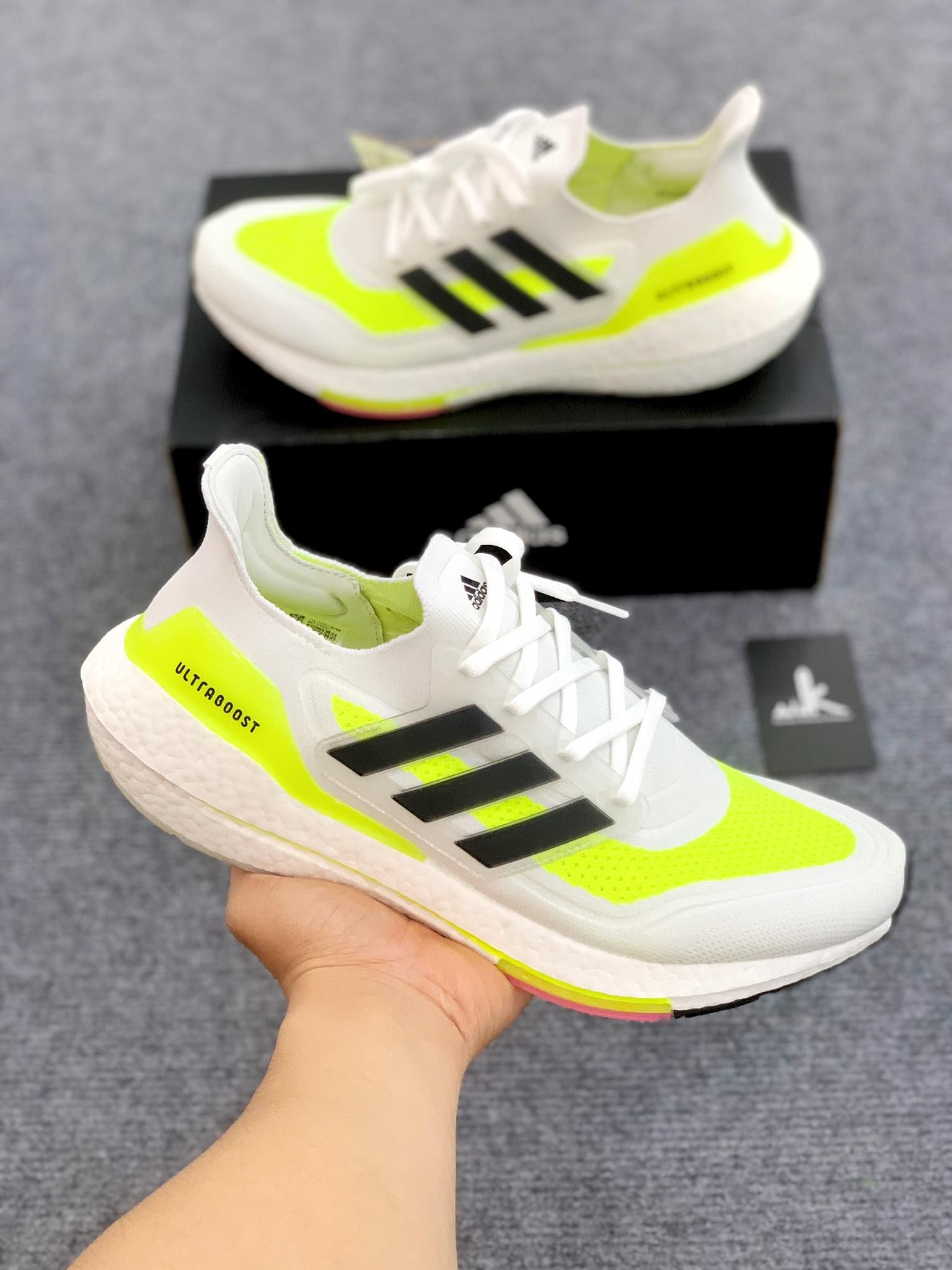  FY0377 Ultraboost 21 Solar Yellow 