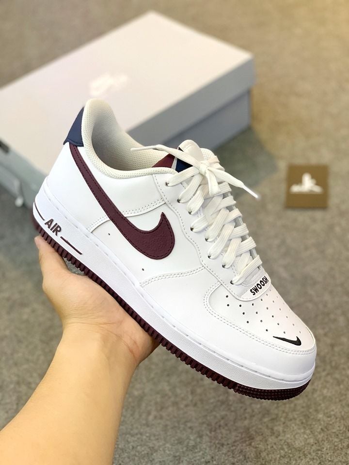  CJ8731-100 Air Force 1 Low Obsidian/White-University Red 