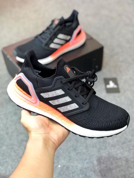  EG0756 Ultraboost 20 Core Black Signal Coral 