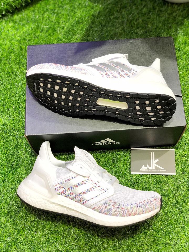 EG0728 - Ultraboost 20 White Multi – Weirdkos Sneakers