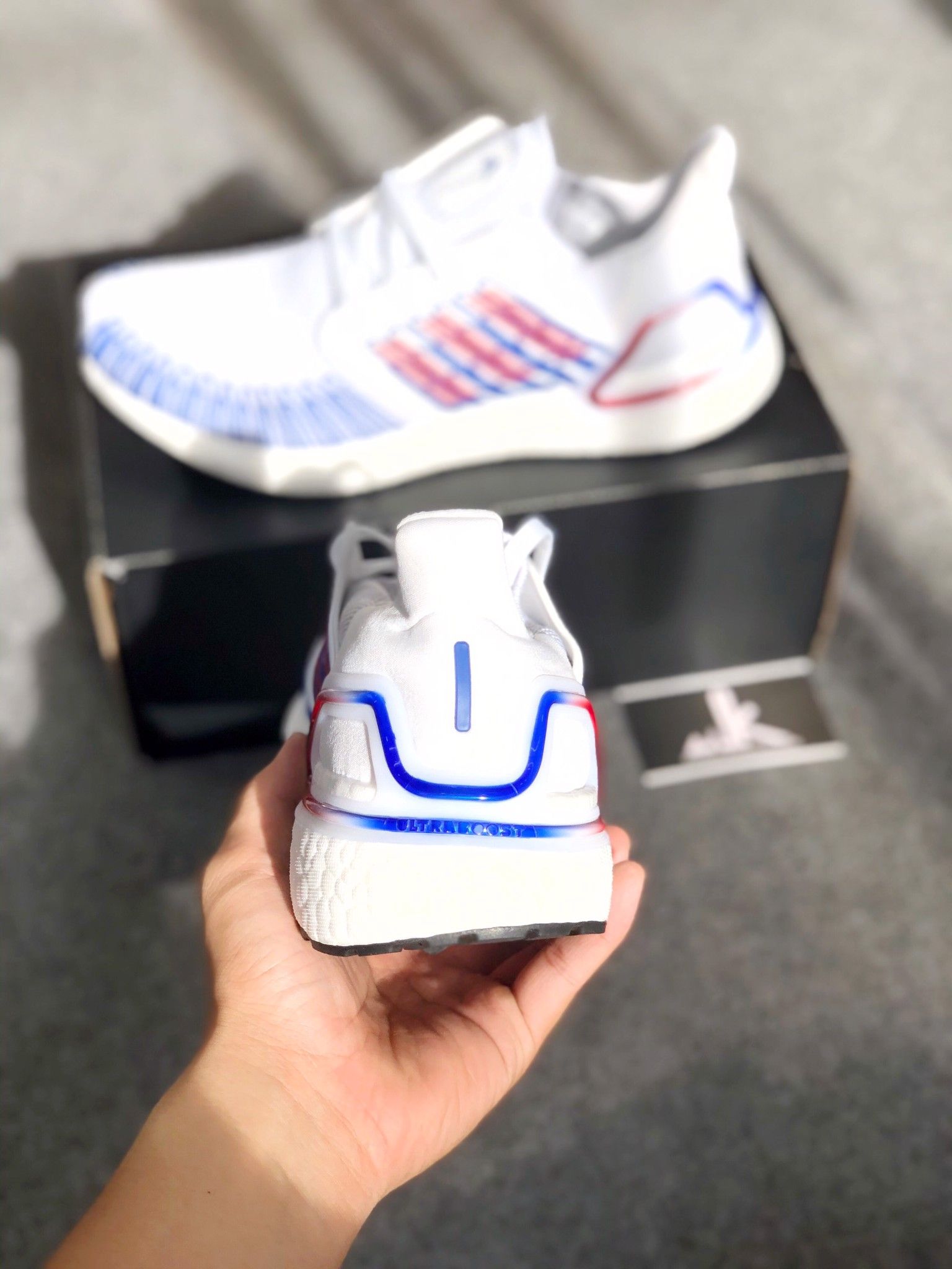  EG0712 - Ultraboost 2020 Scarlet Blue 