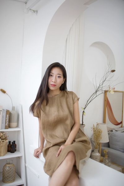 2WAY MIX dress