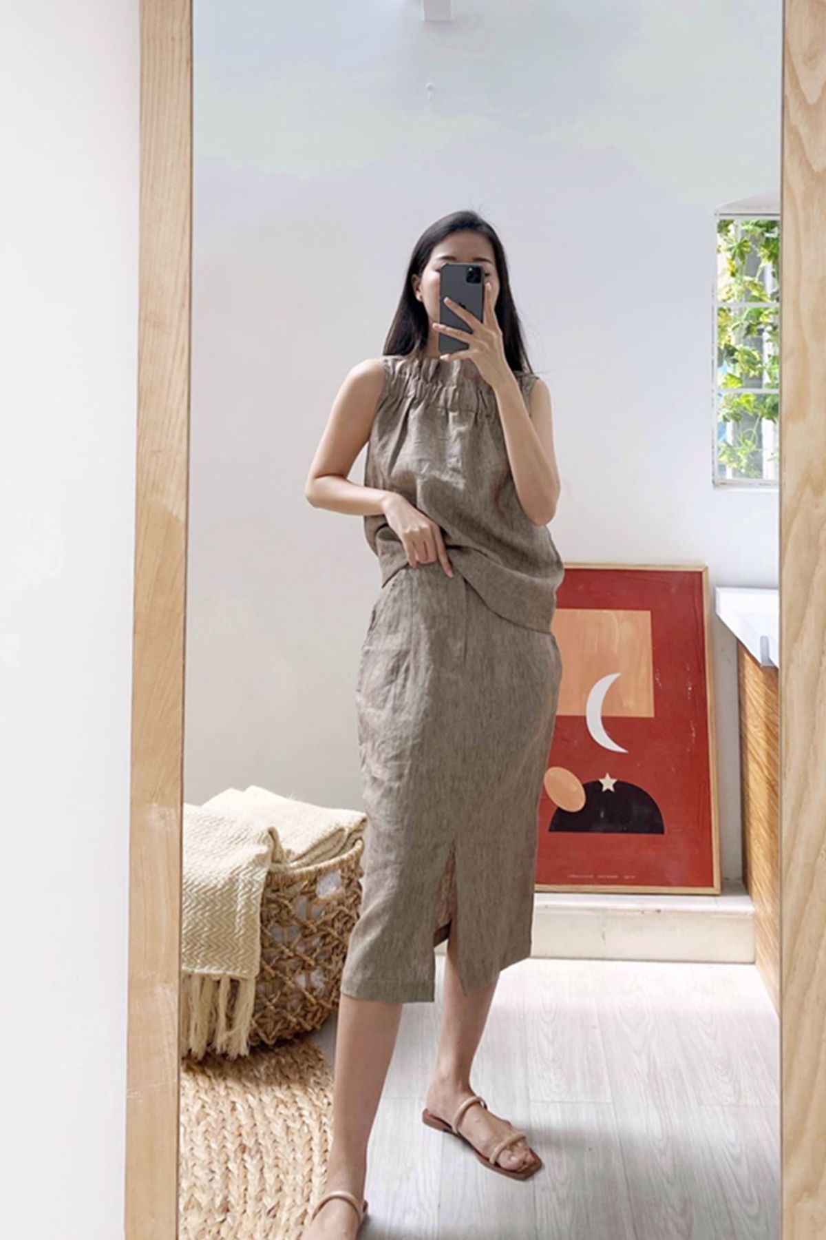 A-LINE skirt