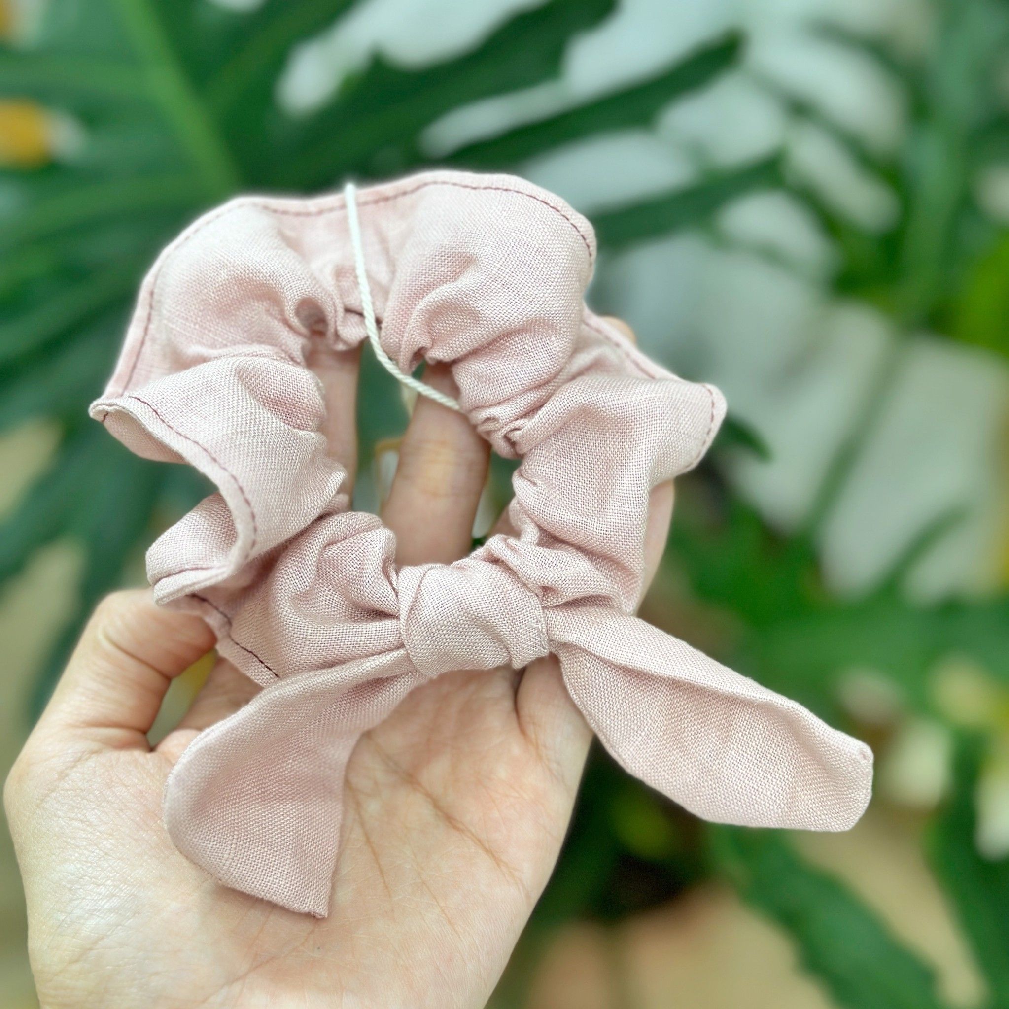 Linen Scrunchies
