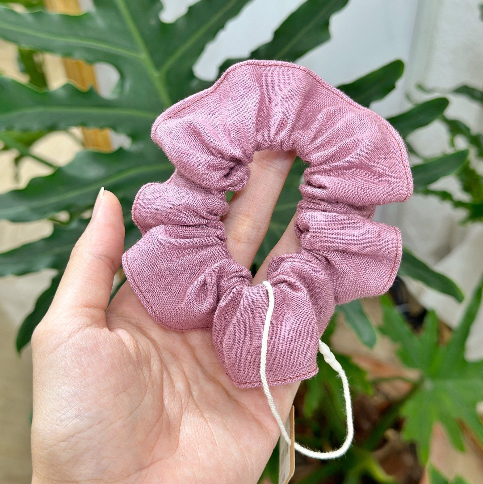 Linen Scrunchies