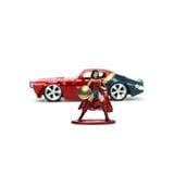  Đồ Chơi Xe Mô Hình JADA TOYS DC Comics Wonder Woman Figure & 1972 Pontiac Firebird 1:32 Diecast Toys 33089 