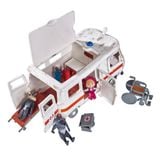  109309863 Đồ Chơi Xe Cứu Thương MASHA AND THE BEAR Masha Playset 