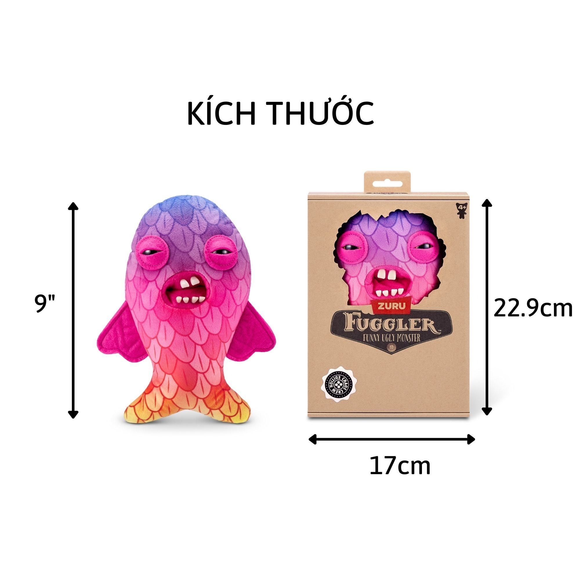  Đồ Chơi Sưu Tầm ZURU TOYS Fuggler Chaos Crew 9