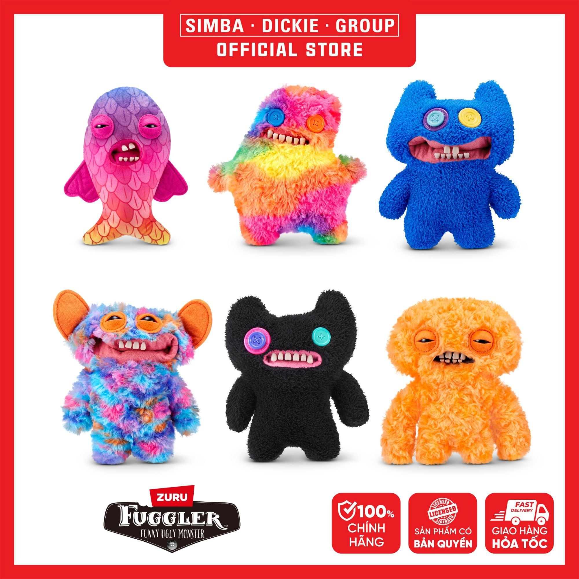  Đồ Chơi Sưu Tầm ZURU TOYS Fuggler Chaos Crew 9