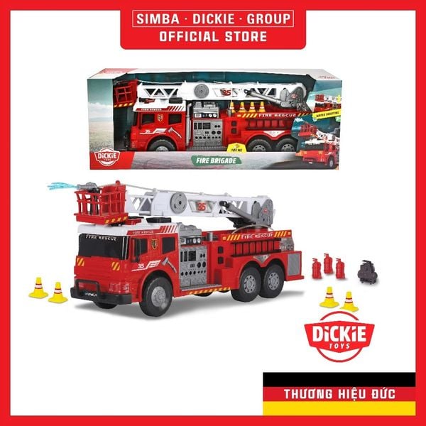  203719015038 Đồ Chơi Xe Cứu Hỏa DICKIE TOYS Fire Brigade 