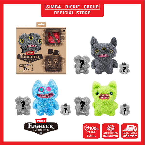  Đồ Chơi Sưu Tầm ZURU TOYS Fuggler Fugg Family 15725 - Simba Toys Vietnam 