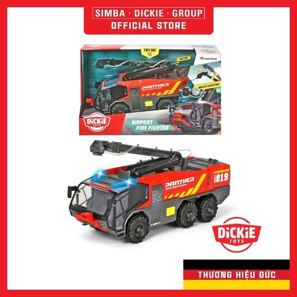  203714012038 Đồ Chơi Xe Cứu Hỏa DICKIE TOYS Airport Fire Fighter 