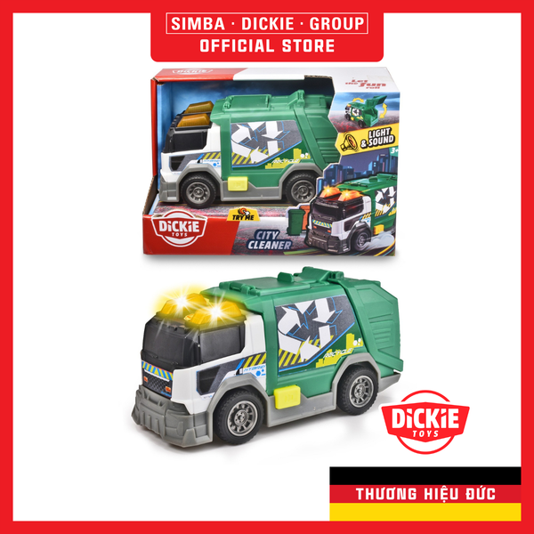  203302029 Đồ Chơi Xe Chở Rác DICKIE TOYS City Cleaner 