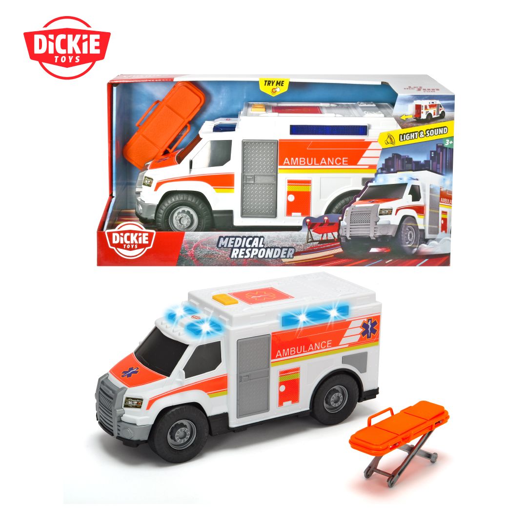  203306002 Đồ Chơi Xe Cứu Thương DICKIE TOYS Medical Responder 