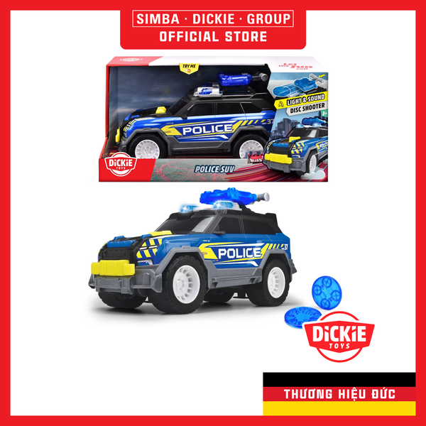  203306022 Đồ Chơi Xe Cảnh Sát DICKIE TOYS Police SUV 