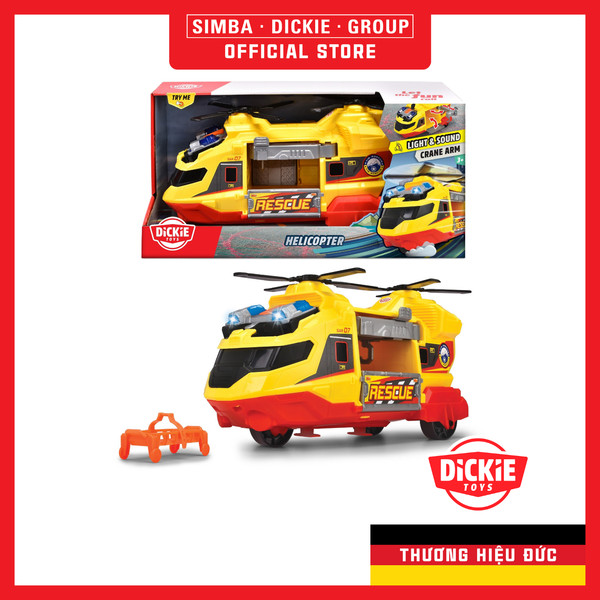  203306023 Đồ Chơi Máy Bay Cứu Hộ DICKIE TOYS Helicopter 