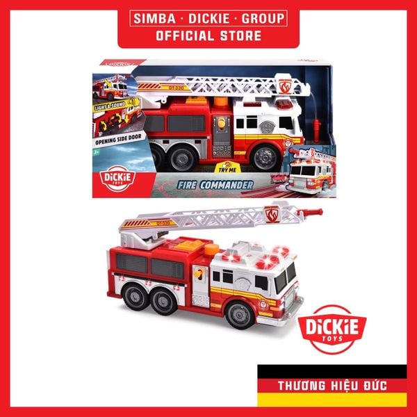  Đồ Chơi Xe Cứu Hỏa DICKIE TOYS Fire Commander 203308377 