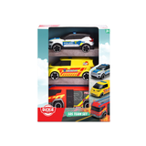  203712028 Bộ 3 Đồ Chơi Xe Cứu Hộ DICKIE TOYS SOS Team 