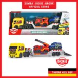  Bộ Đồ Chơi Xe Tải Cứu Hộ DICKIE TOYS Micro Rescue Truck 203715020 