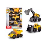  Bộ 3 Đồ Chơi Xe Xây Dựng DICKIE TOYS Volvo Construction Set 203722015 