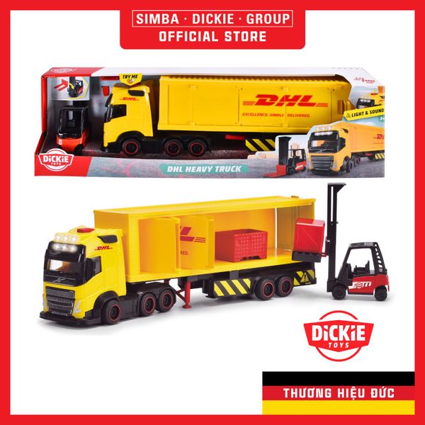  Đồ Chơi Xe Tải DICKIE TOYS DHL Truck 203747018 