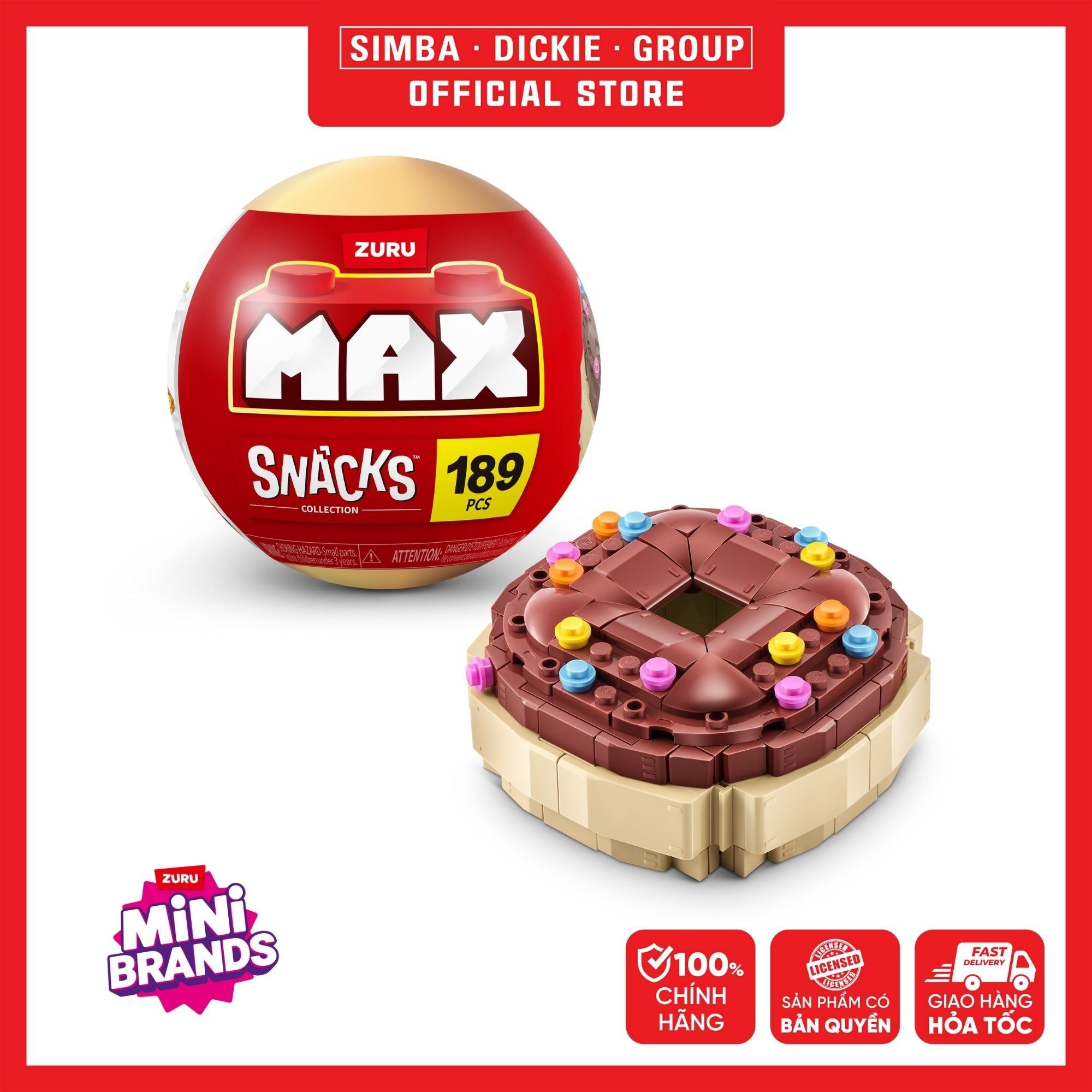 Đồ Chơi Sưu Tầm ZURU TOYS MAX Snack 83186 - Simba Toys Vietnam 
