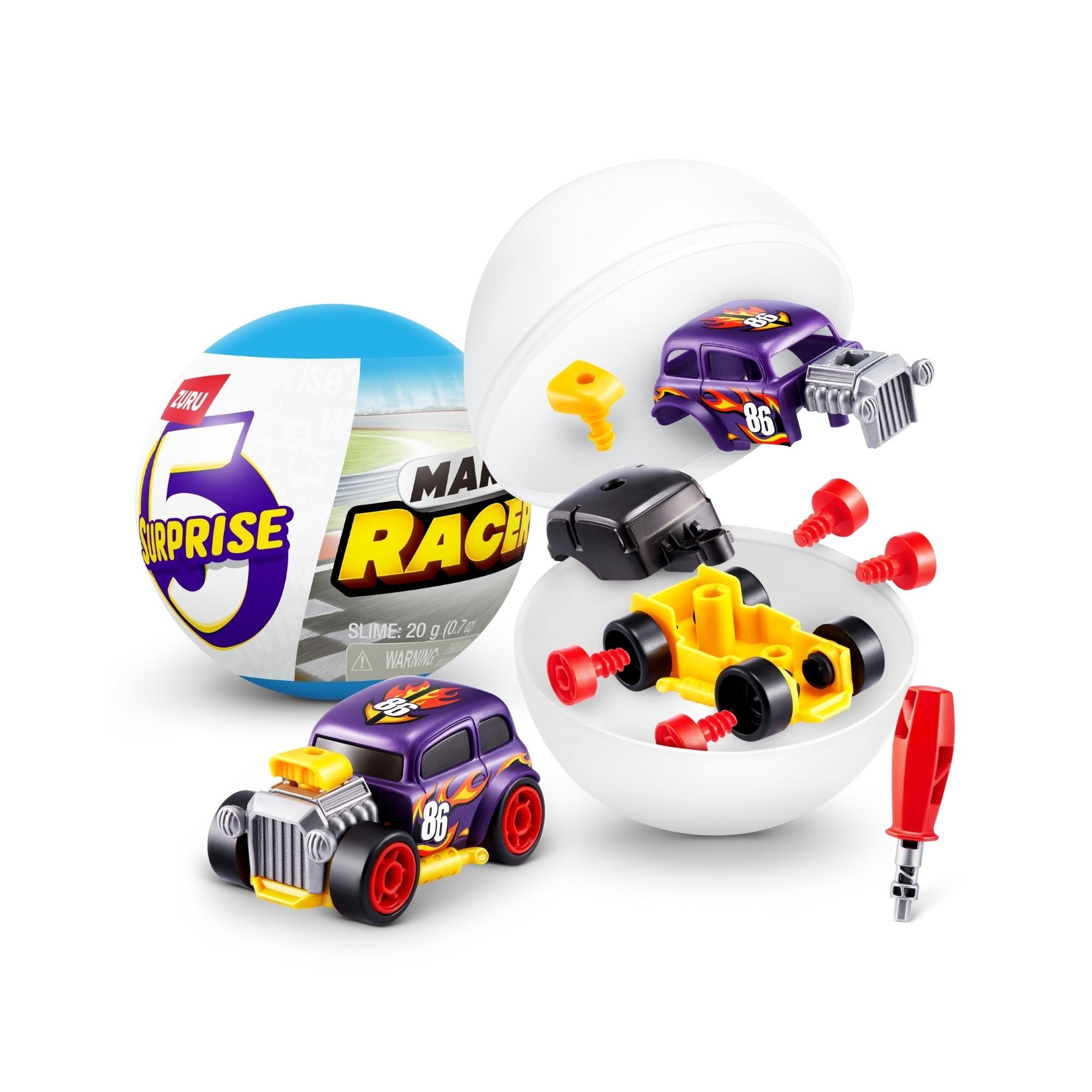  Đồ Chơi Sưu Tầm  ZURU TOYS 5 Surprise Make-A-Racer 77625- Simba Toys Vietnam 