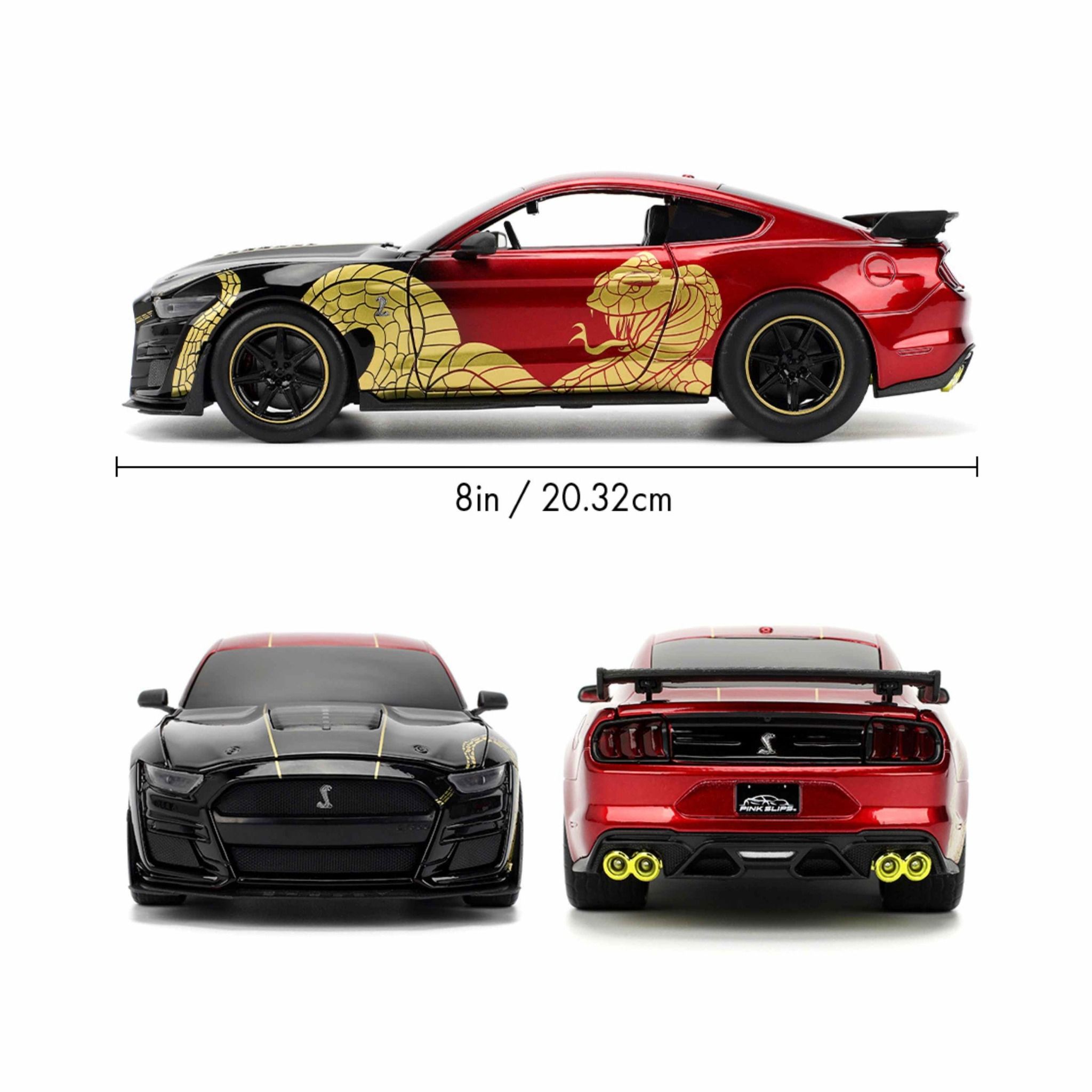  Đồ Chơi Xe Mô Hình JADA TOYS Pink Slips 2020 Ford Mustang Shelby Cobra GT500 - Year of Snake 1:24 36348 - Simba Toys Vietnam 