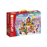  Đồ Chơi Lắp Ráp KEEPPLAY Christmas Castle 34016 - Simba Toys Vietnam 