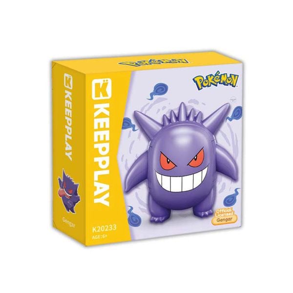  Đồ Chơi Lắp Ráp KEEPPLEY Pokémon - Kuppy-Gengar K20233 Building Block 
