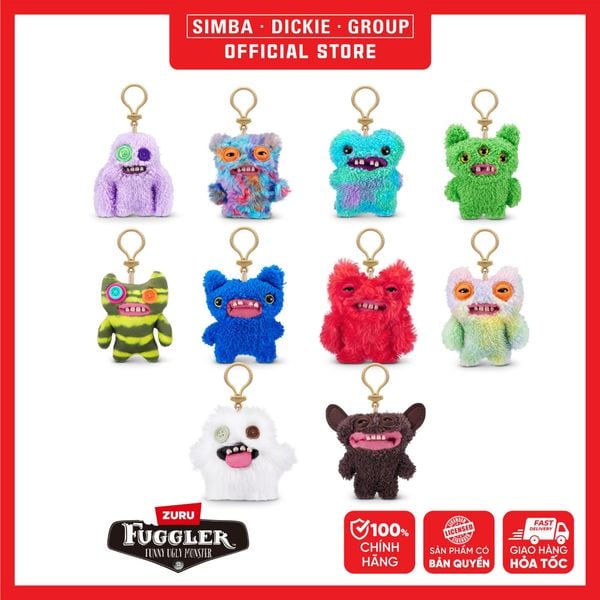  Đồ Chơi Sưu Tầm ZURU TOYS Fuggler Key Rings 5