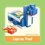  Đồ Chơi Lắp Ráp KEEPPLEY Pokemon Quest - Play Series Laplace Pool 73014-3 
