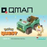  Đồ Chơi Lắp Ráp KEEPPLEY Pokemon Quest - Play Series Pokemon Ball Cart 73014-4 