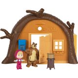  109301632 Đồ Chơi Ngôi Nhà Gấu MASHA AND THE BEAR Masha Playset 