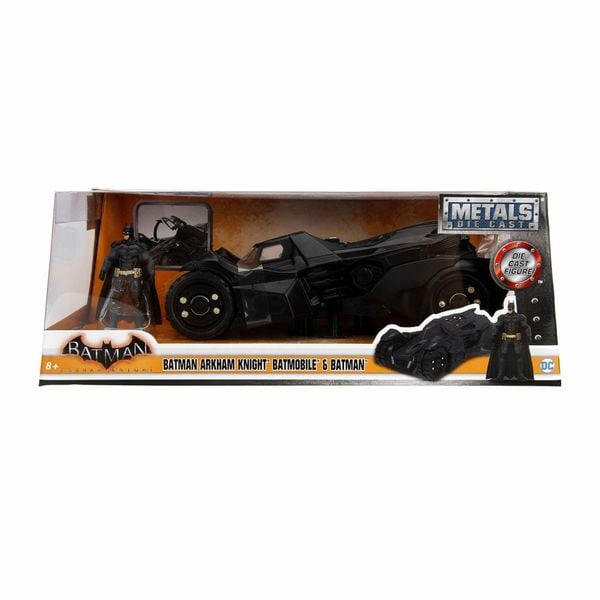  Đồ Chơi Xe Mô Hình JADA TOYS DC Comics Batman 2015 Arkham Knight Batmobile W/Batman Figure 1:24 98037 - Simba Toys Vietnam 